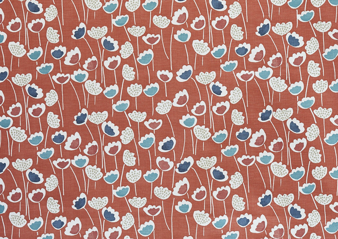 Clara, Coral Reef - Fabric Only - Image 3